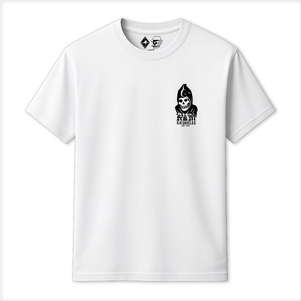 RUM KNUCKLES MIS RK FIT SKULL T-SHIRT Black