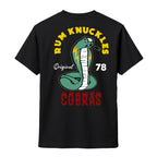 RUM KNUCKLES RK COBRAS T-SHIRT Black