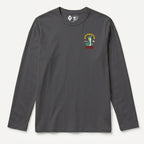 RUM KNUCKLES RK COBRAS Long Sleeve Tee - Charcoal - front