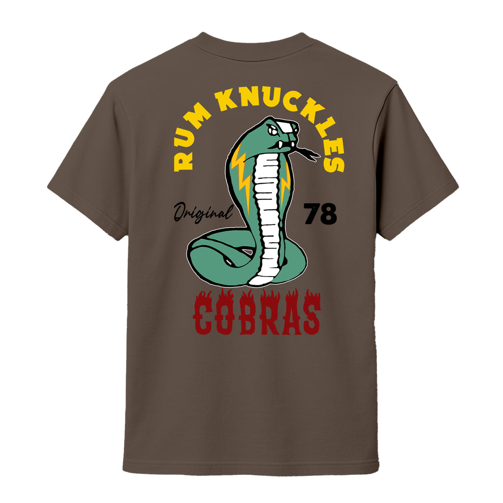 RUM KNUCKLES RK COBRAS T-SHIRT Black