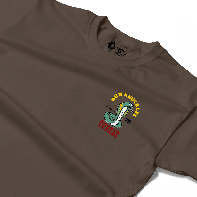 RUM KNUCKLES RK COBRAS T-SHIRT Black