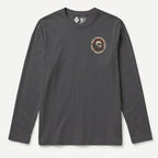 RUM KNUCKLES RK LUCKY THUNDER Long Sleeve Tee - Charcoal - front