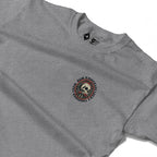 RUM KNUCKLES RK LUCKY THUNDER Long Sleeve Tee - Heather Grey - detail