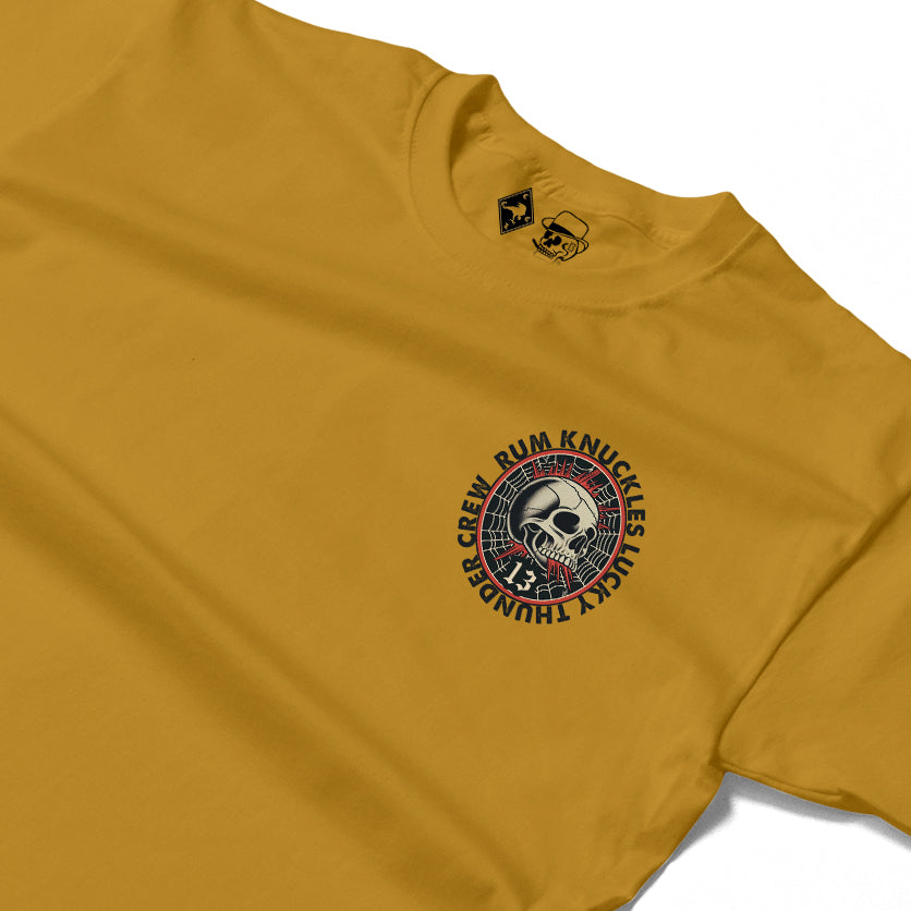 RUM KNUCKLES RK LUCKY THUNDER T-SHIRT Black