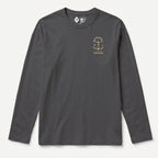 RUM KNUCKLES RK MERMAID Long Sleeve Tee - Charcoal - front