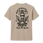 RUM KNUCKLES RK MERMAID T-SHIRT Black