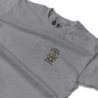 RUM KNUCKLES RK MERMAID Long Sleeve Tee - Heather Grey - detail
