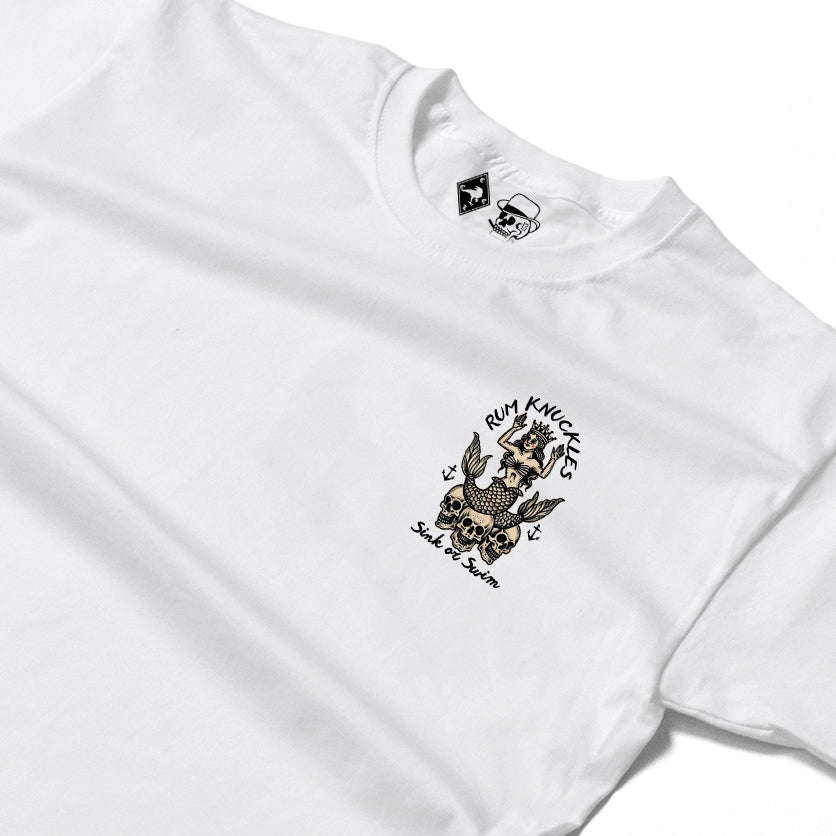 RUM KNUCKLES RK MERMAID T-SHIRT Black