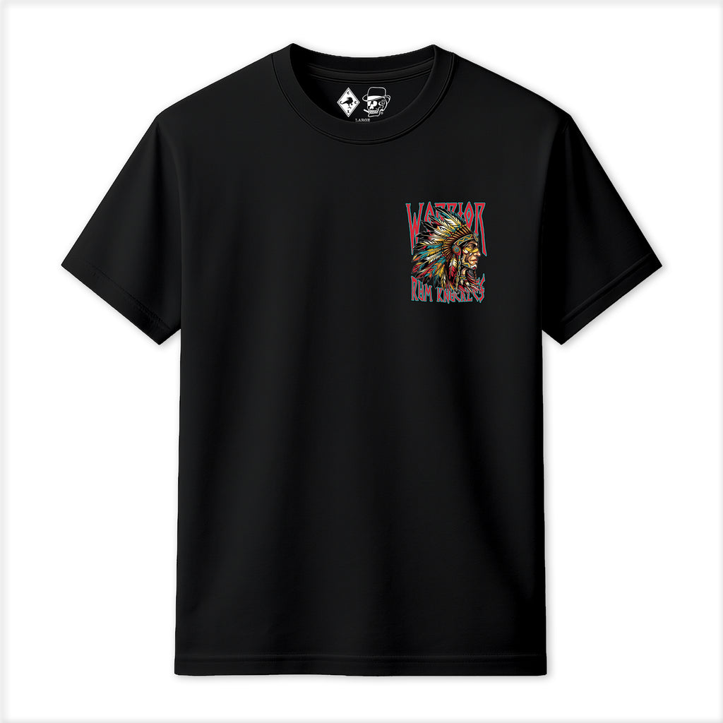 RUM KNUCKLES RK WARRIOR T-SHIRT Black