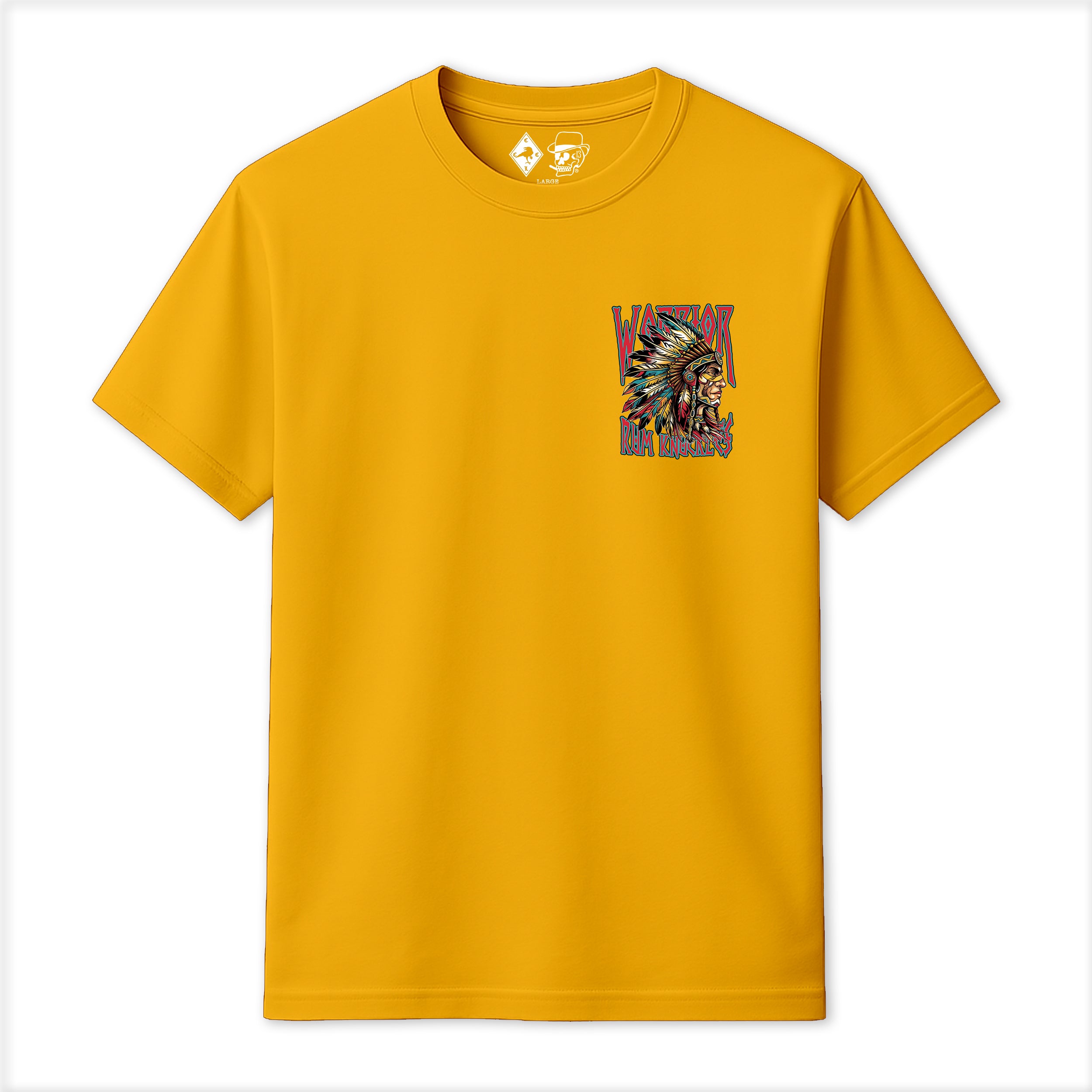 RUM KNUCKLES RK WARRIOR T-SHIRT Black