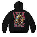 RUM KNUCKLES RK WARRIOR Zip Hoodie - Black - back