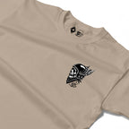 RUM KNUCKLES WINGED BIKER T-SHIRT Black