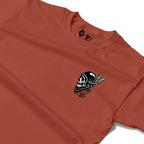 RUM KNUCKLES WINGED BIKER T-SHIRT Black