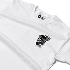 RUM KNUCKLES WINGED BIKER T-SHIRT Black