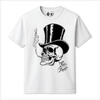 RUM KNUCKLES TOPHAT T-SHIRT White