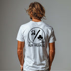 RUM KNUCKLES ACE CLUB T-SHIRT White