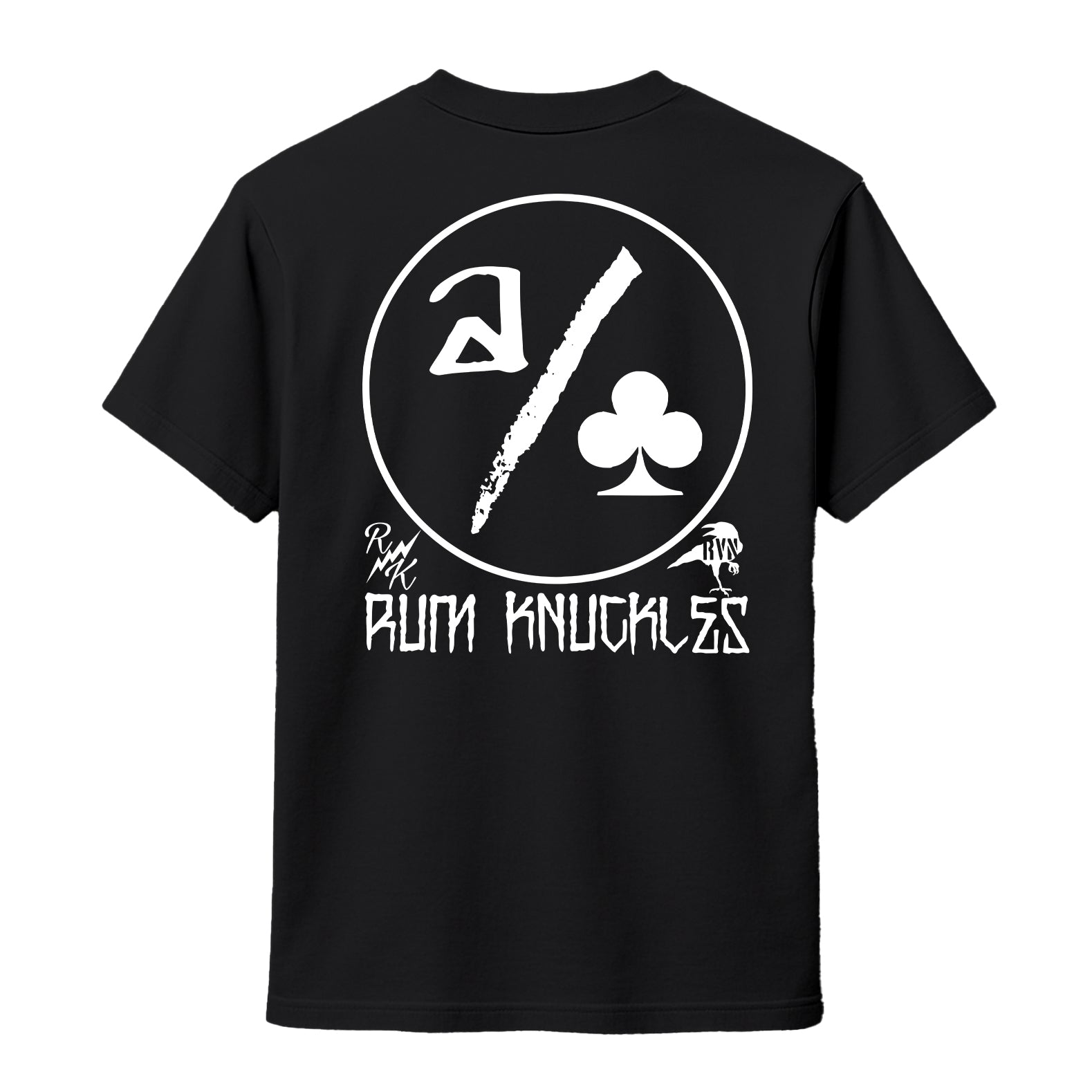 RUM KNUCKLES ACE CLUB T-SHIRT Black