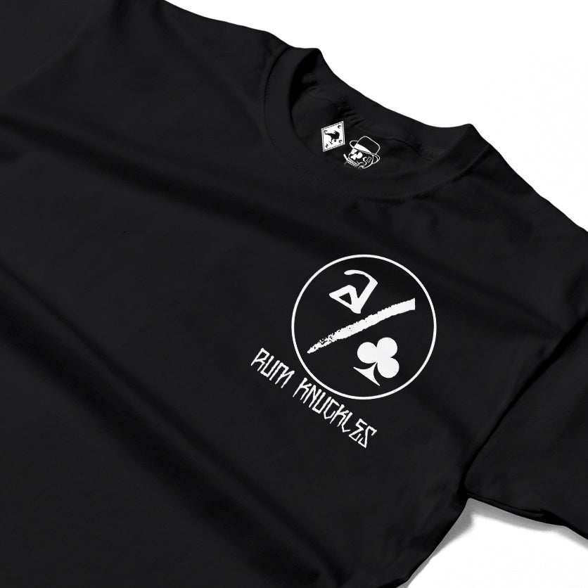 RUM KNUCKLES ACE CLUB T-SHIRT Black