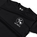 RUM KNUCKLES ACE CLUB Long Sleeve Tee - Black - detail