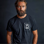 RUM KNUCKLES ACE OF SPADES T-SHIRT Black