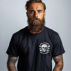 RUM KNUCKLES LIVE FEARLESS T-SHIRT Black