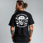 RUM KNUCKLES LIVE FEARLESS T-SHIRT Black