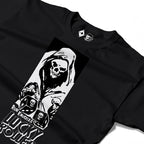 RUM KNUCKLES LUCKY ROLLER T-SHIRT Black