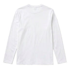 RUM KNUCKLES LUCKY ROLLER Long Sleeve Tee - White - back