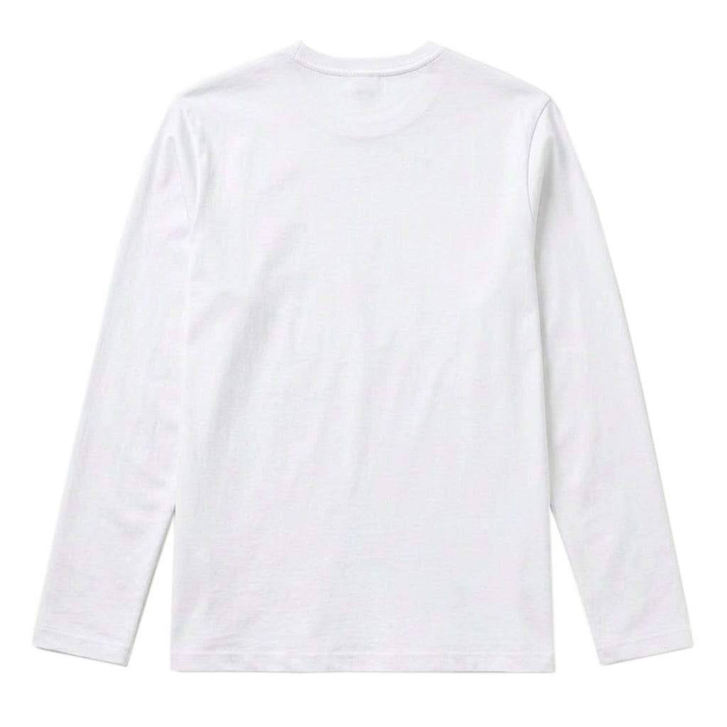 RUM KNUCKLES SPEED FREAK Long Sleeve Tee - White - back