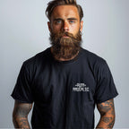 RUM KNUCKLES WEST COAST T-SHIRT Black