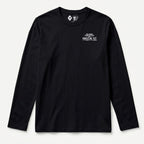RUM KNUCKLES WEST COAST Long Sleeve Tee - Black - front