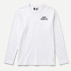 RUM KNUCKLES WEST COAST Long Sleeve Tee - White - front