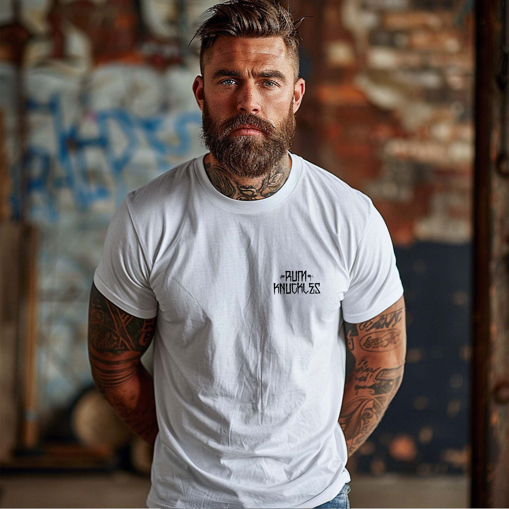 RUM KNUCKLES WEST COAST T-SHIRT White