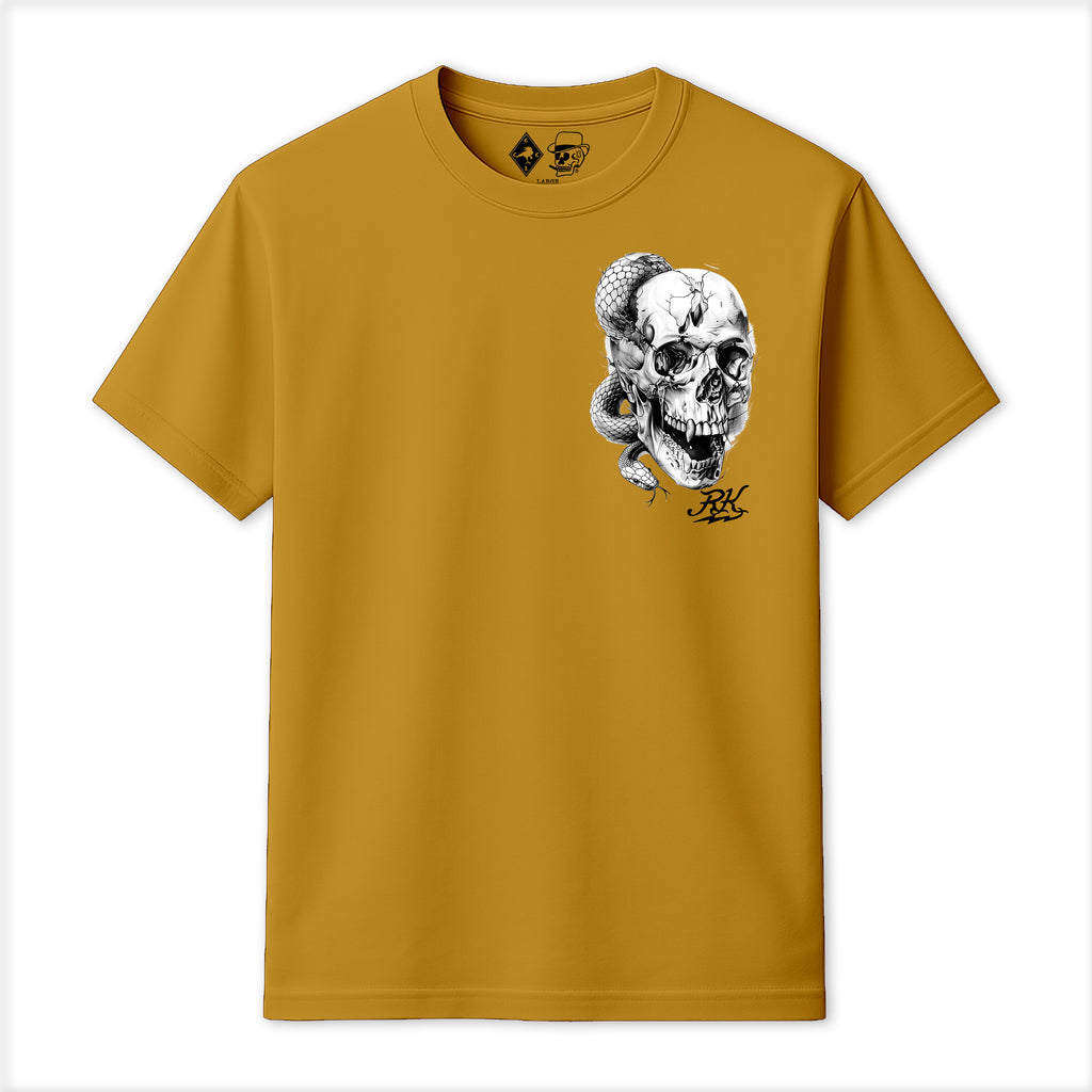RUM KNUCKLES SKULL SNAKE T-Shirt