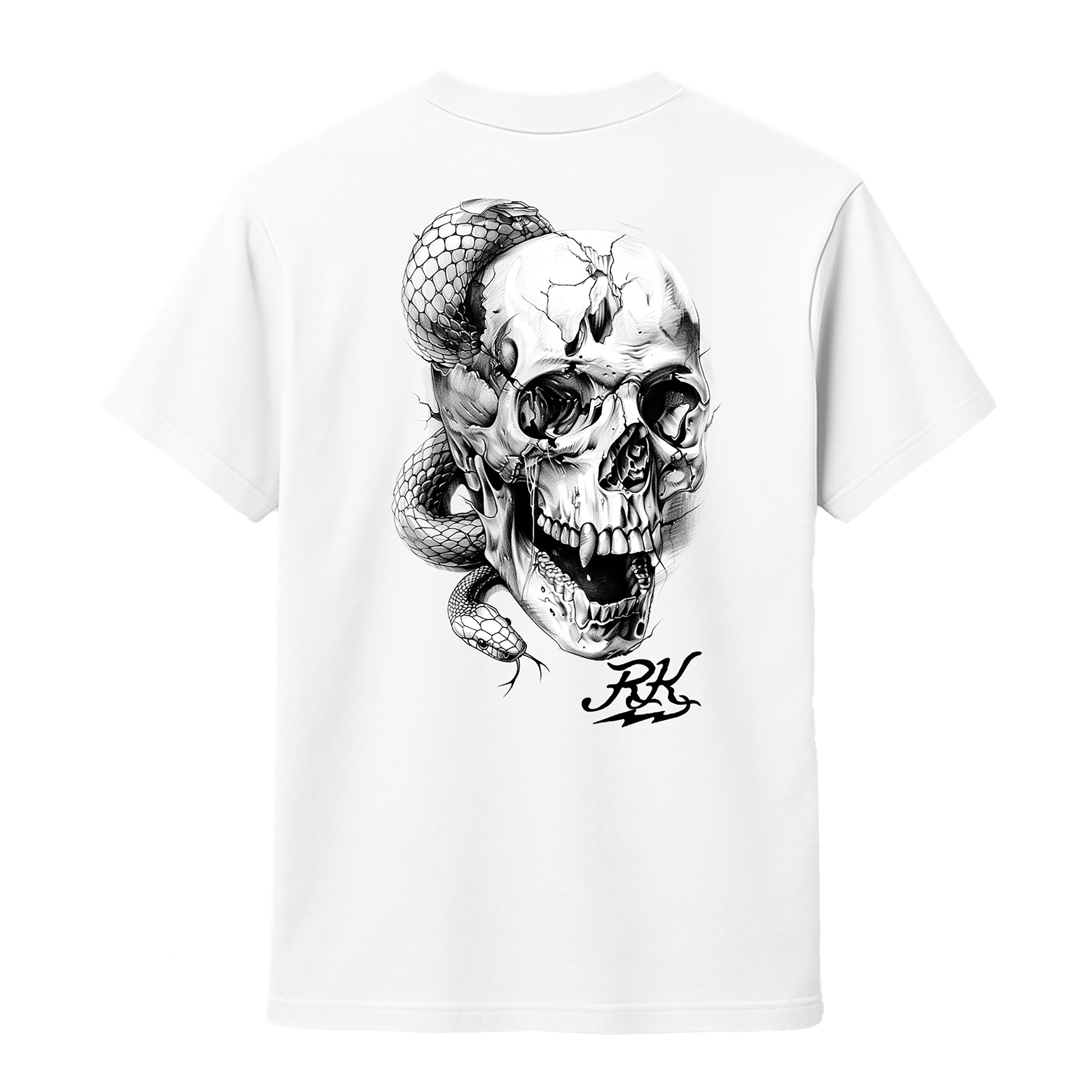 Rum Knuckles SKULL SNAKE T-SHIRT