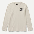RUM KNUCKLES GHOST RIDER Long Sleeve Tee - Ecru - front