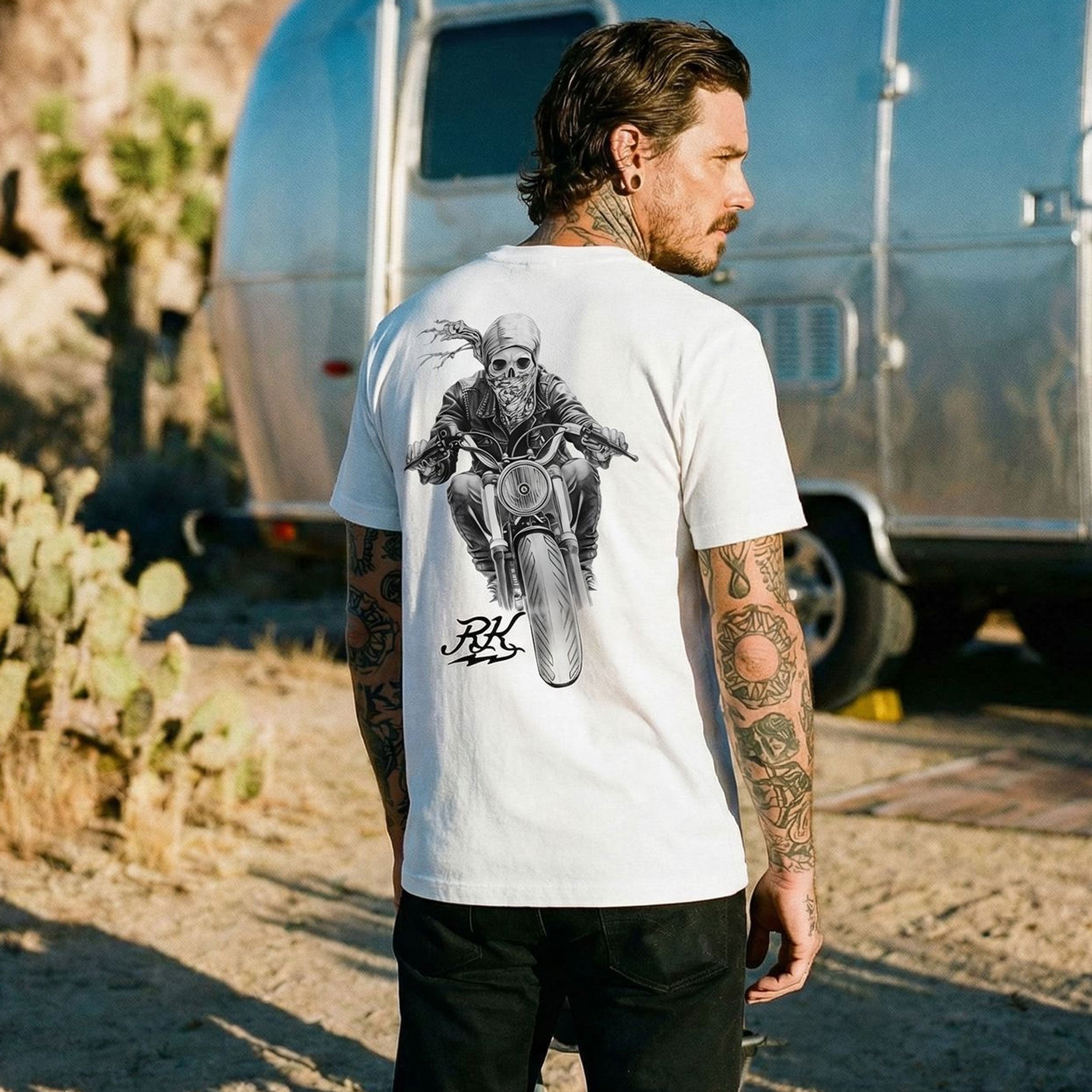 Rum Knuckles GHOST RIDER T-SHIRT