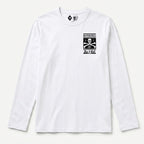 RUM KNUCKLES BAR & GRILL Long Sleeve Tee - White - front