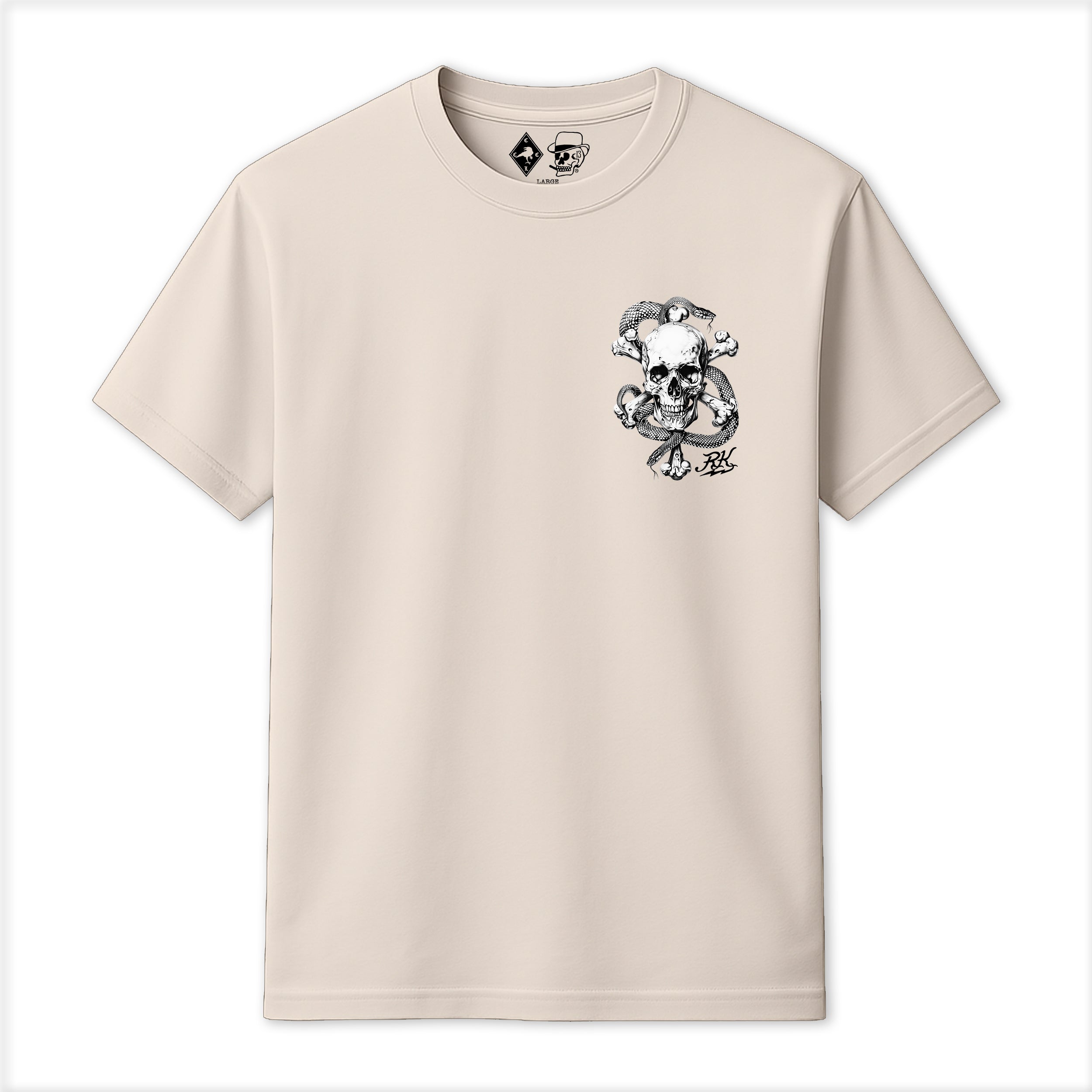 RUM KNUCKLES CROSS BONES T-Shirt