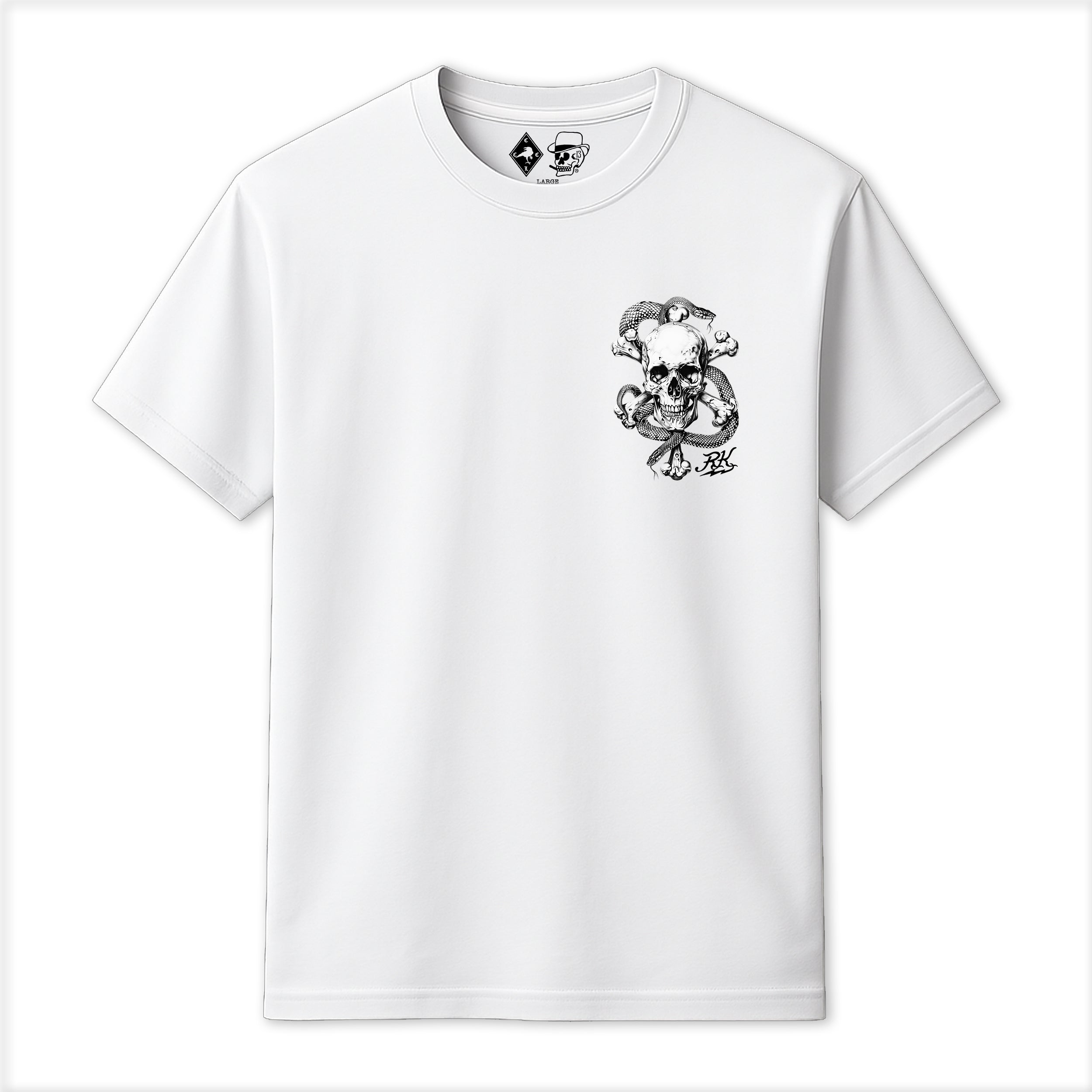 Rum Knuckles CROSS BONES T-SHIRT