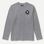 RUM KNUCKLES RK SPADE 13 Long Sleeve Tee - Heather Grey - front