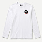 RUM KNUCKLES RK SPADE 13 Long Sleeve Tee - White - front