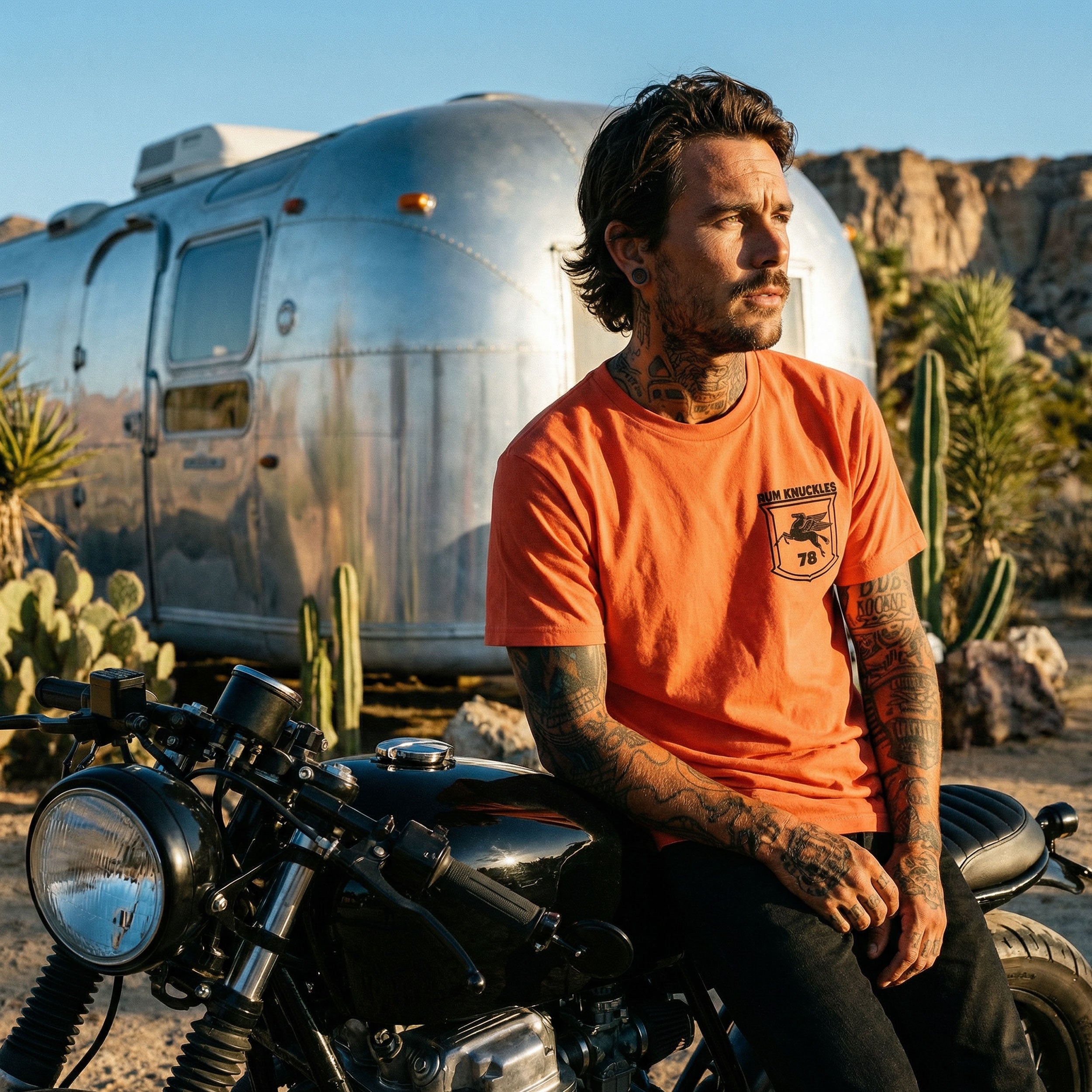 Rum Knuckles FLYING HORSE T-SHIRT