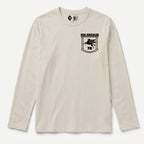 RUM KNUCKLES FLYING HORSE Long Sleeve Tee - Ecru - front