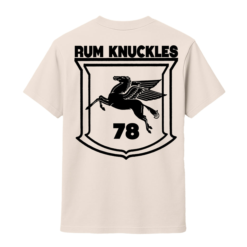 Rum Knuckles FLYING HORSE T-SHIRT