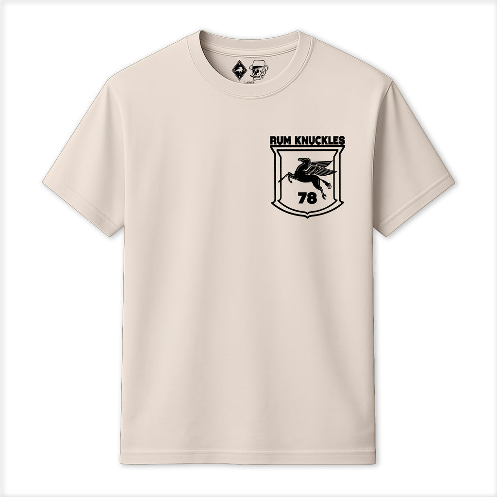 Rum Knuckles FLYING HORSE T-SHIRT