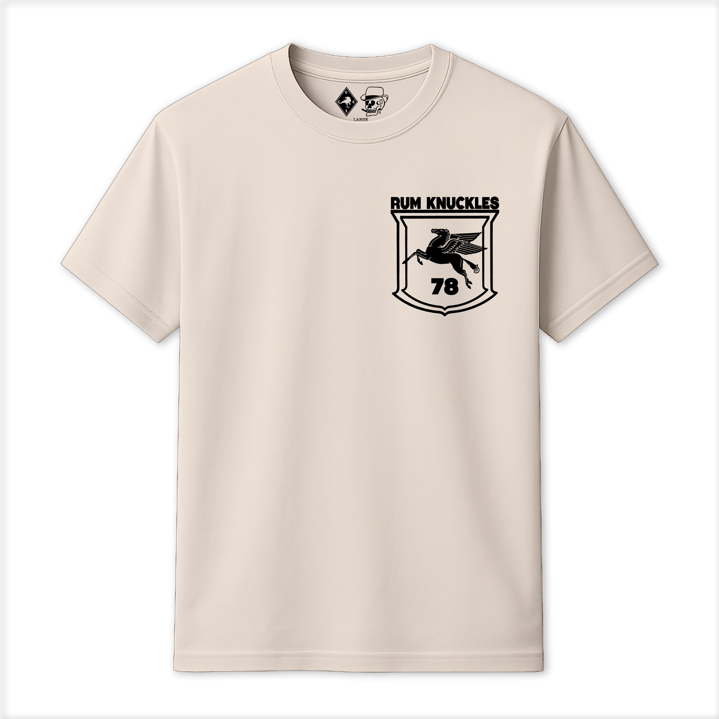 Rum Knuckles FLYING HORSE T-SHIRT