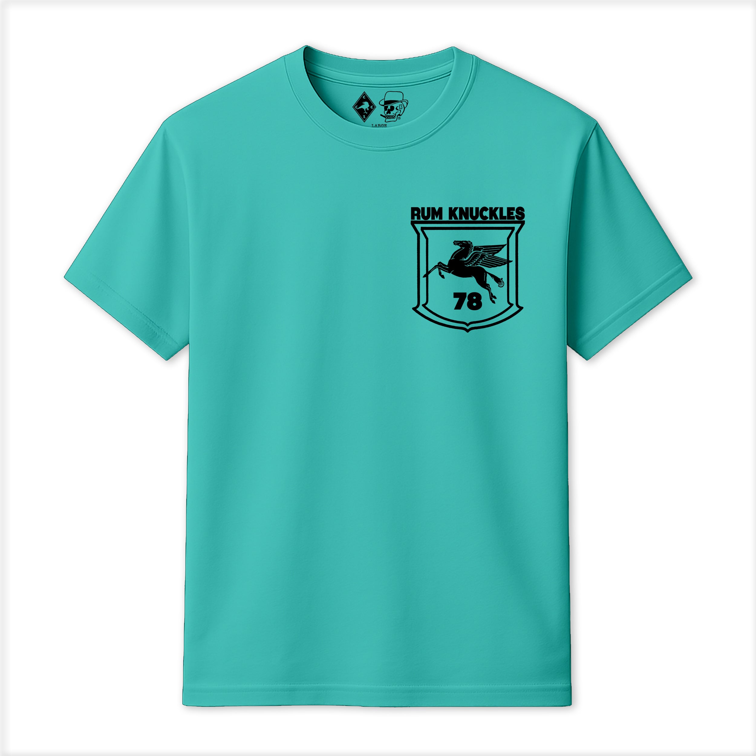 Rum Knuckles FLYING HORSE T-SHIRT