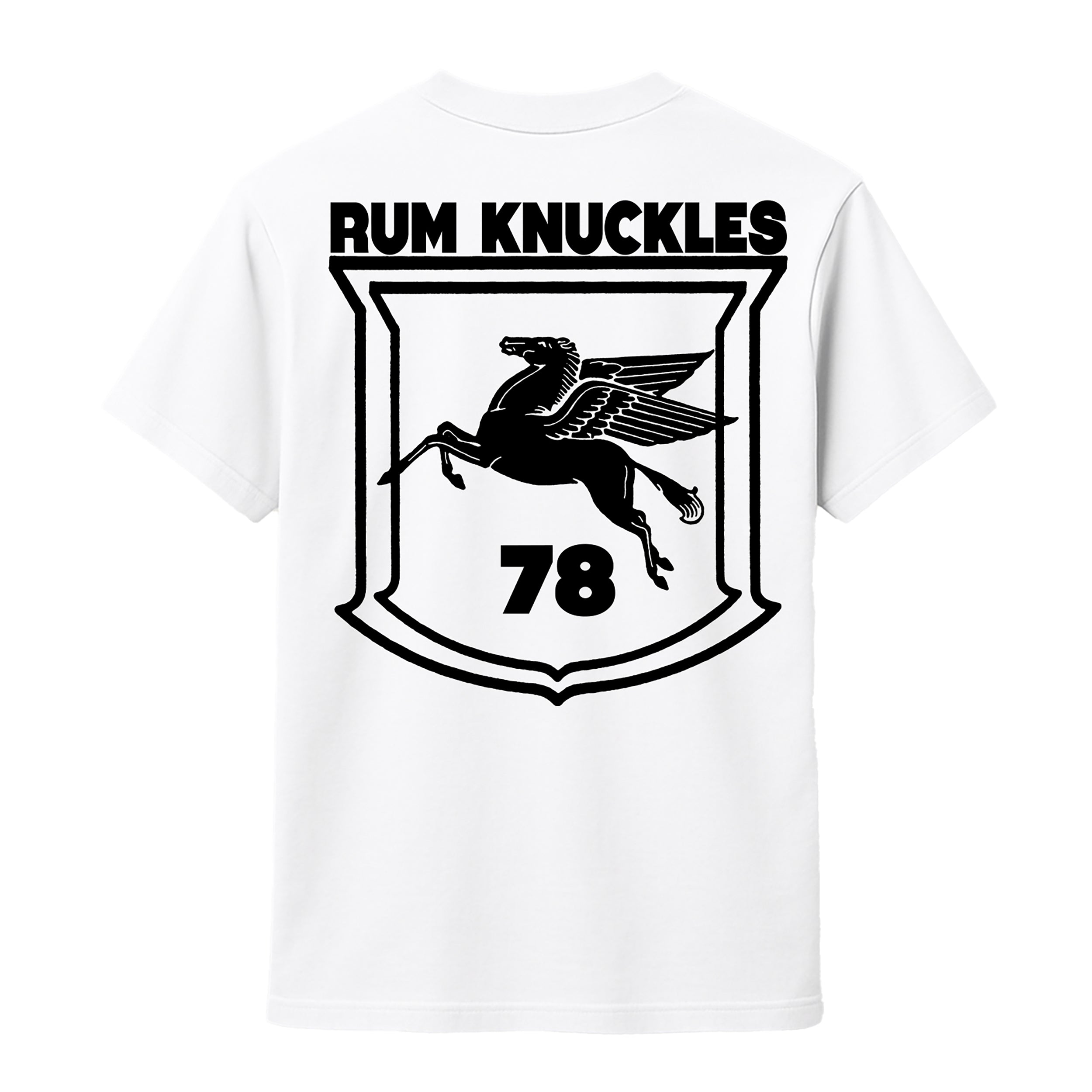 Rum Knuckles FLYING HORSE T-SHIRT