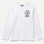 RUM KNUCKLES BORN AGAIN Long Sleeve Tee - White - front